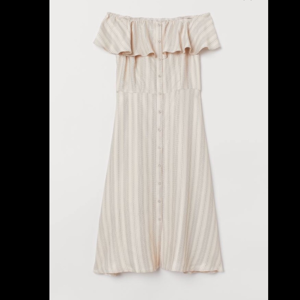 H&M Off The Shoulder Dress US2